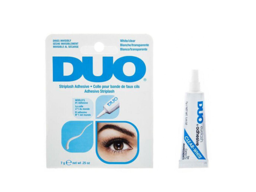 PEGANTE DE PESTAÑAS AZUL DUO