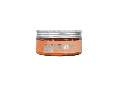 EXFOLIANTE CORPORAL DE SAL + PAPAYA Y MANGO DOLCE BELLA