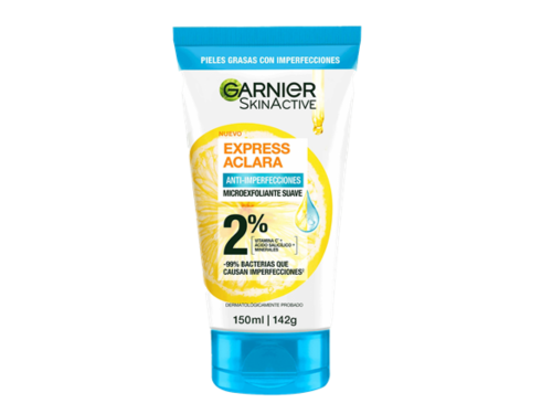 LIMPIADOR PURIFICANTE EXPRESS ACLARA ANTI-IMPERFECCIONES GARNIER
