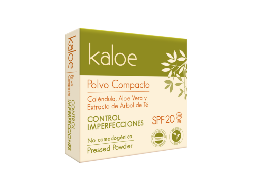 POLVO COMPACTO KALOE/CANELA