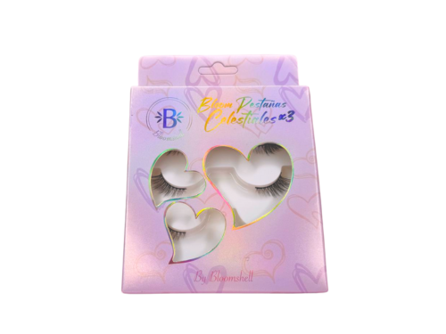 SET DE PESTAÑAS BLOOM CELESTIALES X3 BLOOMSHELL