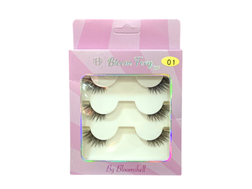 SET PESTAÑAS BLOOM FOXY X3 BLOOMSHELL