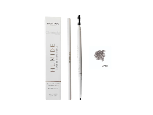 LAPIZ DE CEJAS DOBLE HUMIDE/DARK MONTOC