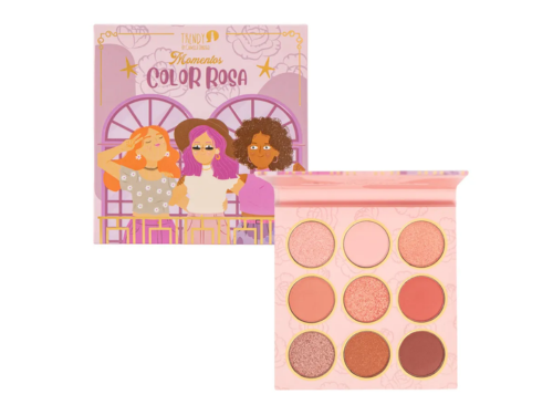 PALETA DE SOMBRAS COLOR ROSA X9 TRENDY