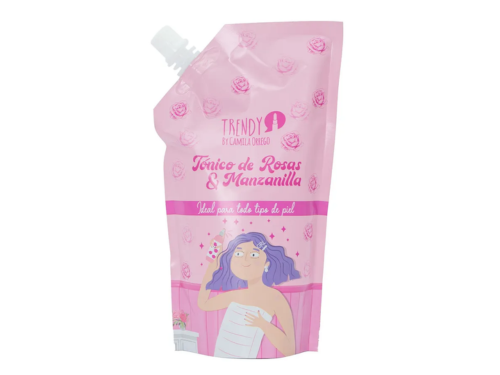 TONICO DE ROSAS Y MANZANILLA MEDIANO REFILL TRENDY