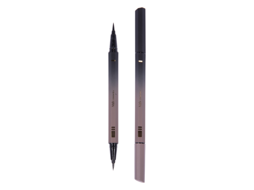 PLUMON DELINEADOR DOBLE NEGRO Y CAFE MIIS